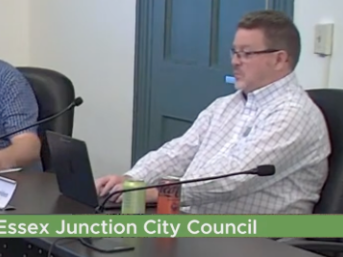Brian Shelden in Essex Junction City Council Meeting